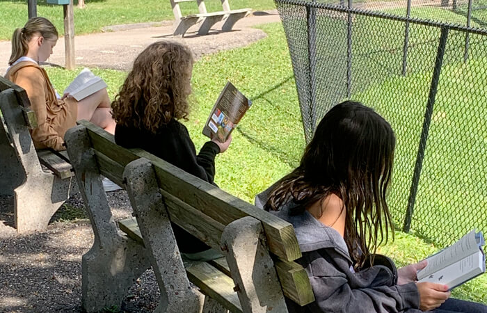 outdoor reading